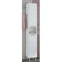 тумба с раковиной francesca eco 50 белый 2 дв ум уют 50