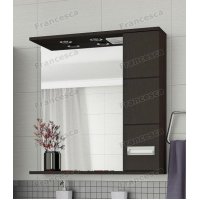 Зеркало-шкаф Francesca Кубо 70 2С венге