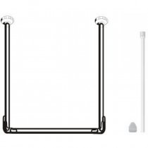 Карниз для ванны П-образный LeMark RUA2001