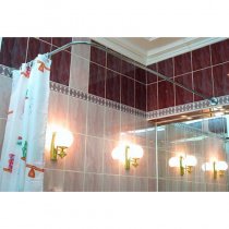 Карниз для ванны Г-образный 190x120см универсальный