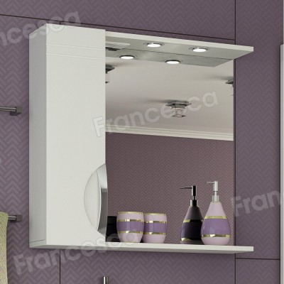 Комплект мебели для ванной комнаты Francesca Доминго 65 левый-3