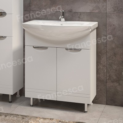 Комплект мебели для ванной комнаты Francesca Доминго 70 правый-2