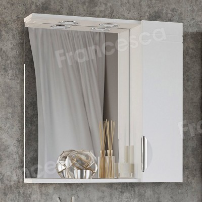 Комплект мебели для ванной комнаты Francesca Доминго 70 правый-3