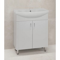 Тумба с раковиной Style Line Эко Стандарт №23 70 белая