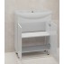 Тумба с раковиной Style Line Эко Стандарт №23 70 белая--small-1