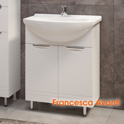 Комплект мебели для ванной комнаты Francesca Доминго 65 левый-2