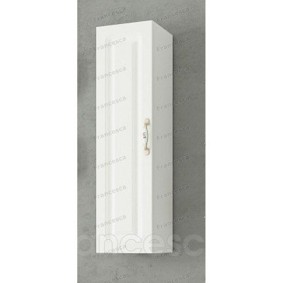 Шкаф навесной Francesca Империя 20, белый, с подсветкой, универсальный-2