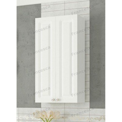 Шкаф навесной Francesca Империя 40, белый, с подсветкой-2
