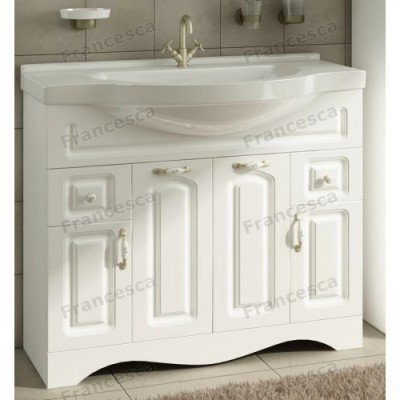 Комплект мебели для ванной комнаты Francesca Avanti Империя 100-2, с ящиками-1