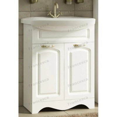 Комплект мебели для ванной комнаты Francesca Avanti Империя 60, левый-2