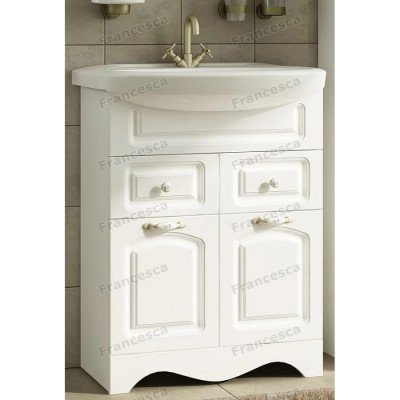 Комплект мебели для ванной комнаты Francesca Avanti Империя 60, с ящиками, левый-2