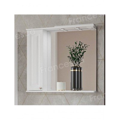 Комплект мебели для ванной комнаты Francesca Avanti Империя 85, левый-2