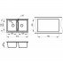 Кухонная мойка Granula 8101 Шварц--small-1