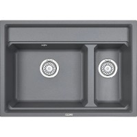 Кухонная мойка Granula Kitchen Space KS-7302 алюминиум