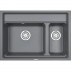 Кухонная мойка Granula Kitchen Space KS-7302 алюминиум-small