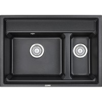 Кухонная мойка Granula Kitchen Space KS-7302 черный