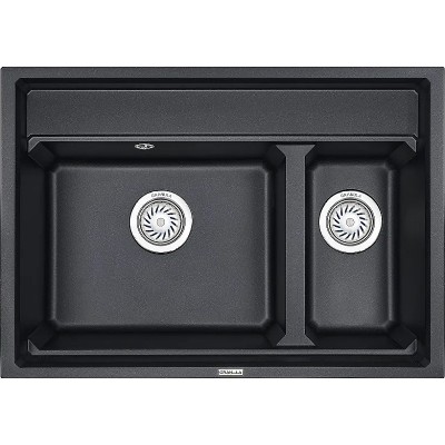 Кухонная мойка Granula Kitchen Space KS-7302 шварц