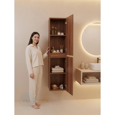 Пенал Francesca Avanti Panda 35, DR-03-35, подвесной, дуб-3