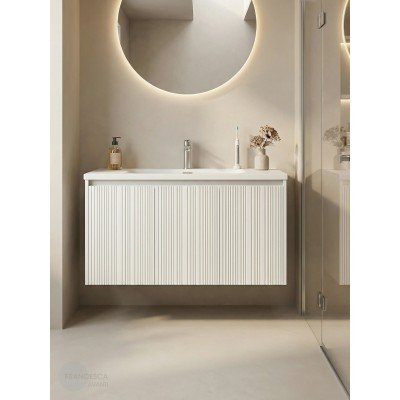 Тумба с раковиной Francesca Avanti Panda art 2501-1000-T