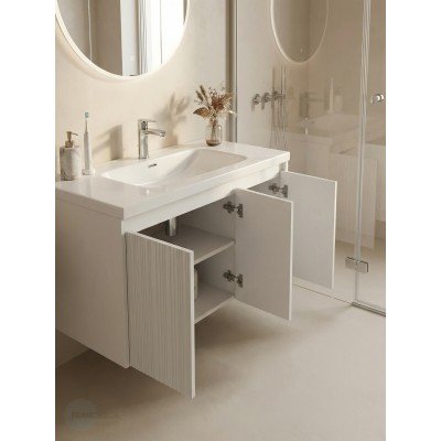 Тумба с раковиной Francesca Avanti Panda art 2501-1000-T-1