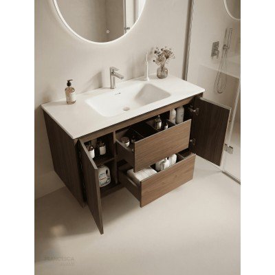 Тумба с раковиной Francesca Avanti Panda art 2502-1200-T-1