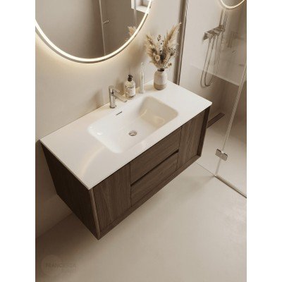 Тумба с раковиной Francesca Avanti Panda art 2502-1200-T-3