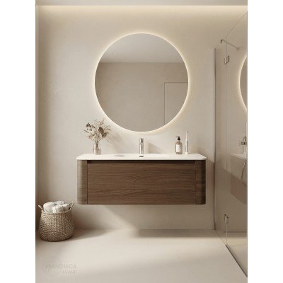 Тумба с раковиной Francesca Avanti Panda art 2503-1200-T