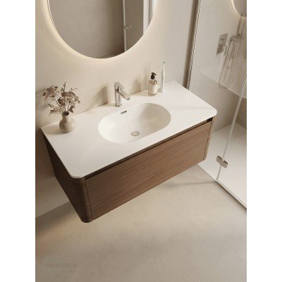 Тумба с раковиной Francesca Avanti Panda art 2503-1200-T-2