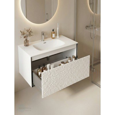 Тумба с раковиной Francesca Avanti Panda art 2510-1000-T-1