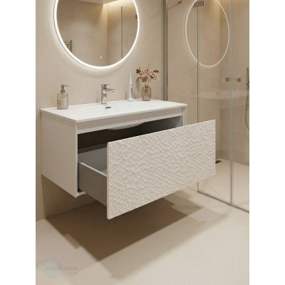 Тумба с раковиной Francesca Avanti Panda art 2510-1000-T-2