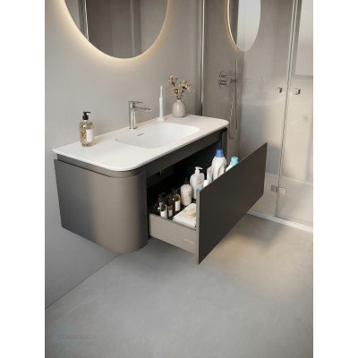 Тумба с раковиной Francesca Avanti Panda art 2511-1200-T-2