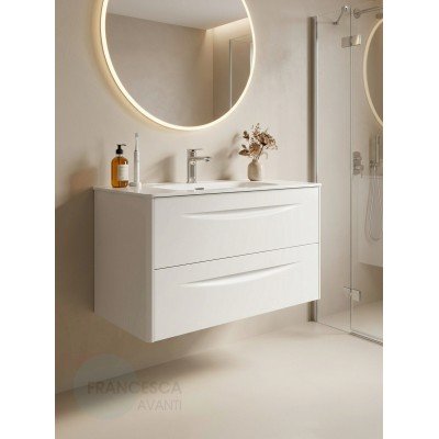 Тумба с раковиной Francesca Avanti Panda art 2518-900-T