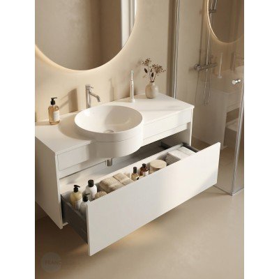 Тумба с раковиной Francesca Avanti Panda art 2521-1200-T-1