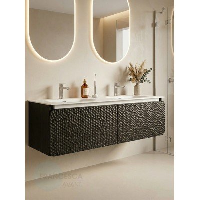 Тумба с раковиной Francesca Avanti Panda art 2527M-1800-T