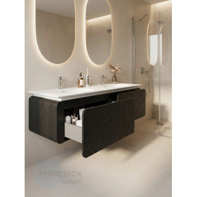 Тумба с раковиной Francesca Avanti Panda art 2527M-1800-T-2