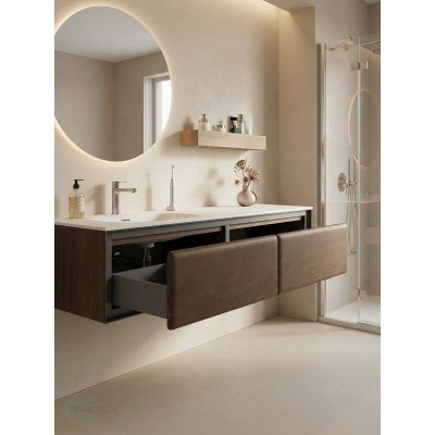 Тумба с раковиной Francesca Avanti Panda art 2532M-1-1600-T-2