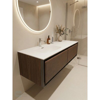 Тумба с раковиной Francesca Avanti Panda art 2532M-1-1600-T-5