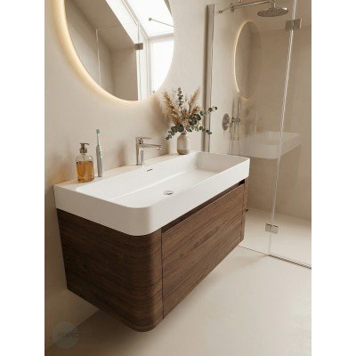 Тумба с раковиной Francesca Avanti Panda art ВТ-13-1000-T