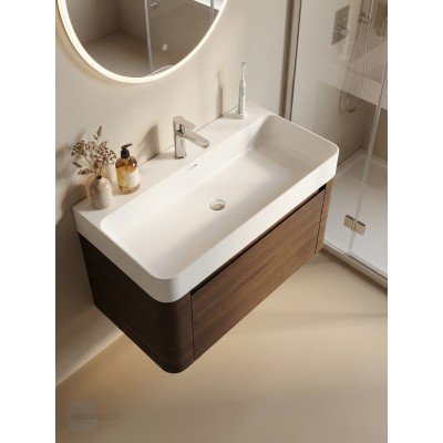 Тумба с раковиной Francesca Avanti Panda art ВТ-13-1000-T-3