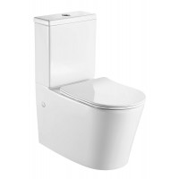 Унитаз-компакт Hansman Keramik Round УНИ0006 безободковый, сиденье с микролифтом Унитаз-компакт Hansman Keramik Round УНИ0006 безободковый, сиденье с микролифтом