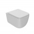 Унитаз подвесной Point Меркурий PN41831 безободковый, белый, сиденье дюропласт, микролифт, быстросъемное-small