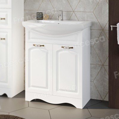 Комплект мебели для ванной комнаты Francesca Avanti Империя 70, правый-2