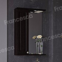 Шкаф-зеркало Francesca Avanti Империя 50 венге, левый