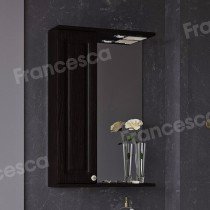 Шкаф-зеркало Francesca Avanti Империя 50 венге, левый