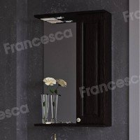 Шкаф-зеркало Francesca Avanti Империя 50 венге, правый