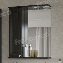 Шкаф-зеркало Francesca Avanti Империя 55 венге, левый