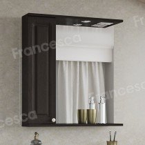 Шкаф-зеркало Francesca Avanti Империя 60 венге, левый