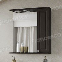 Шкаф-зеркало Francesca Avanti Империя 60 венге, правый