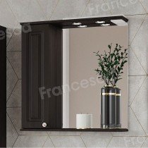 Шкаф-зеркало Francesca Avanti Империя 65 венге, левый