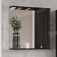 Шкаф-зеркало Francesca Avanti Империя 70 венге, правый